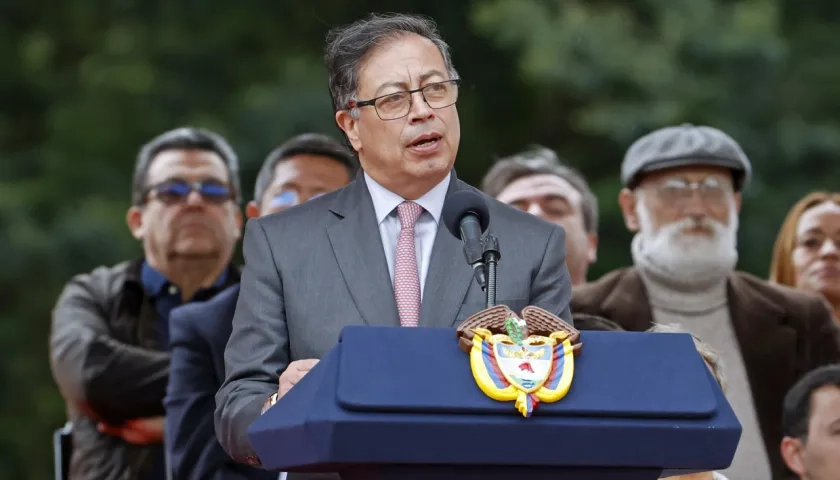 Presidente de la República Gustavo Petro.