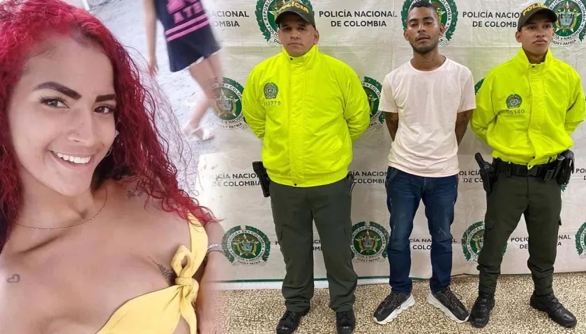 Yuleisi Briyith Jiménez Vásquez y Johnny Manjarrez Polo, alias 'El Guasón'.'