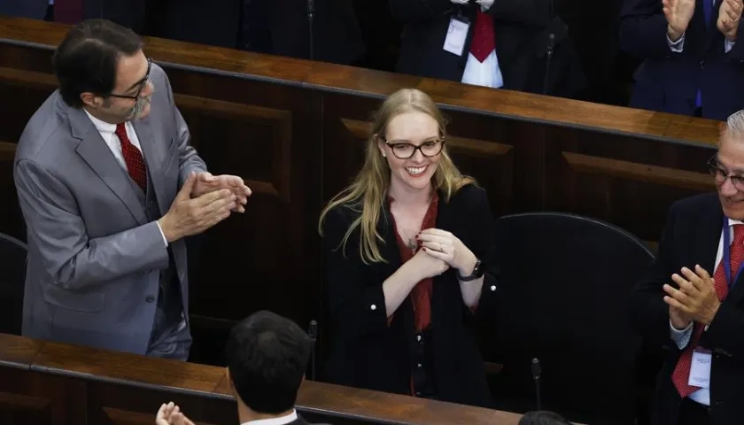 Imagen de archivo de Beatriz Hevia, presidenta del Consejo Constitución de Chile