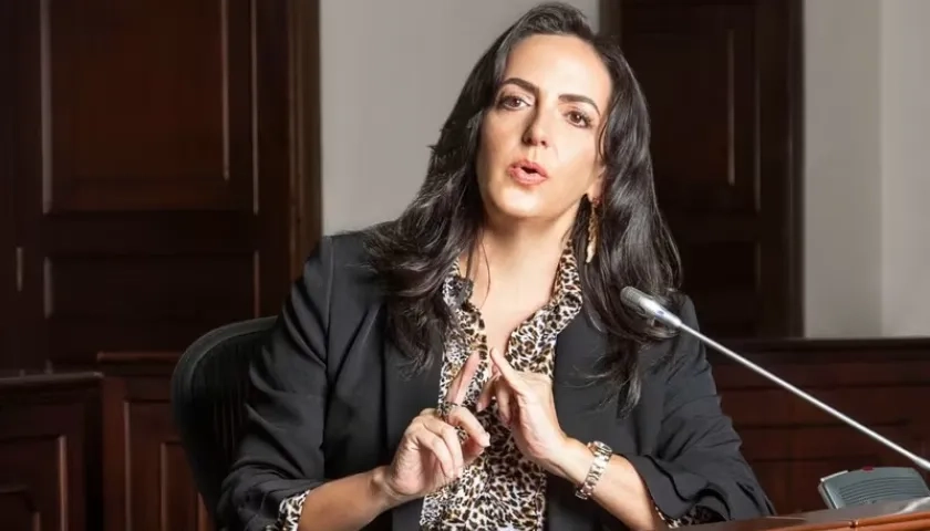 María Fernanda Cabal, senadora de la República.