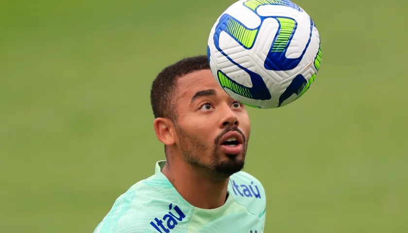 Gabriel Jesus liderará el ataque brasileño ante la ausencia de Vinicius. 