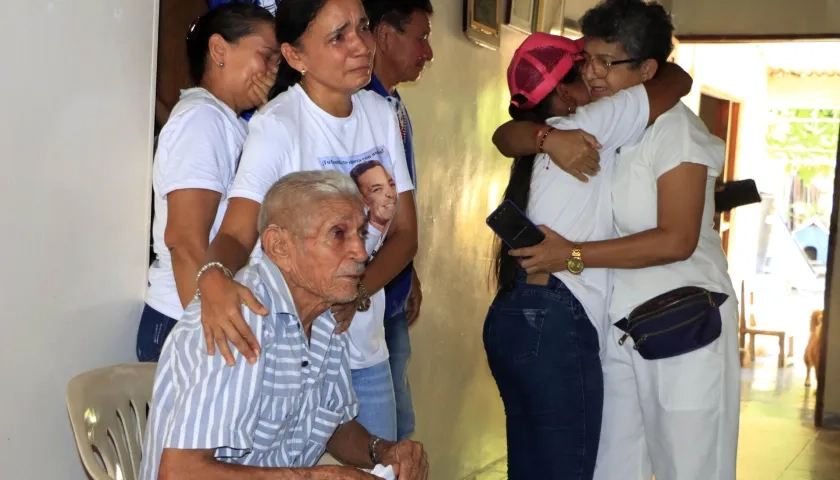 Jacob Díaz, padre de Luis Manuel Díaz y abuelo del jugador Luis Díaz