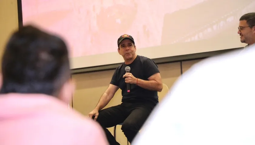 Alex Char, Alcalde electo de Barranquilla, durante  IV Seminario de Buen Gobierno.