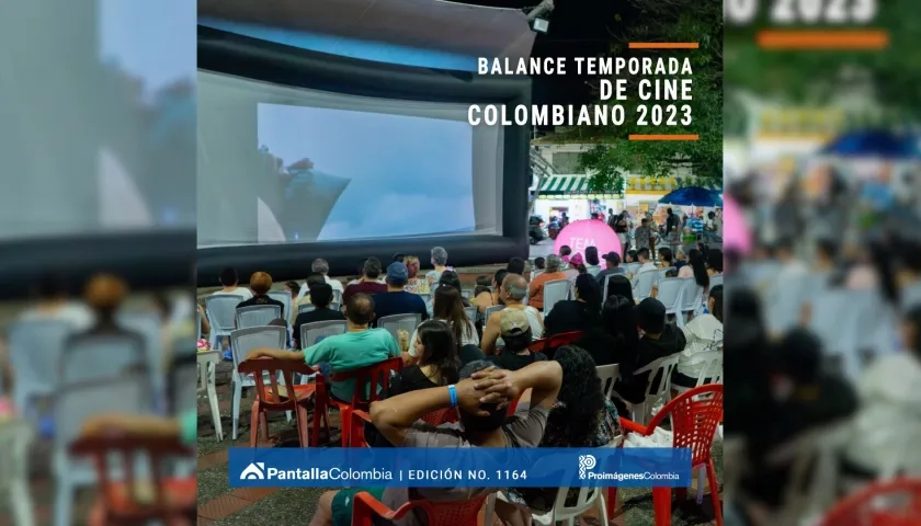 Entrega de balance del cine colombiano.