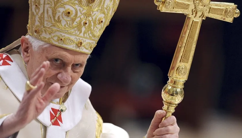 El Papa emérito Benedicto XVI.