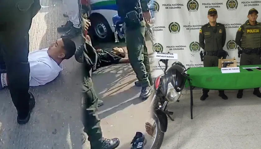 El accidente pasó en la carrera 26 con calle 30.