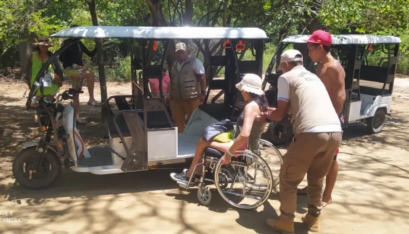 Eco Taxis en Santa Marta.