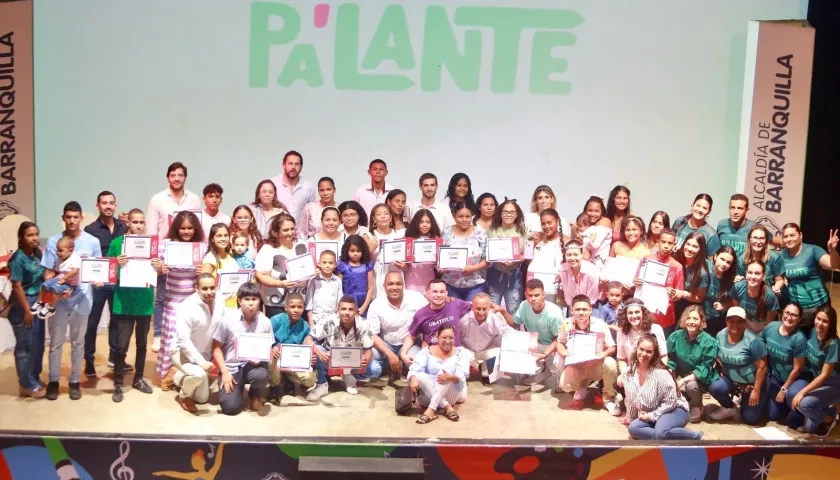 El programa Pa' lante implementado en Bendición de Dios