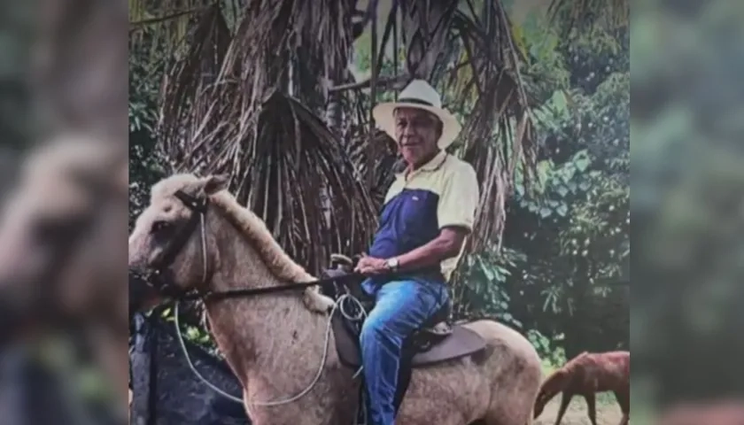 Hermides Vásquez, docente desaparecido.