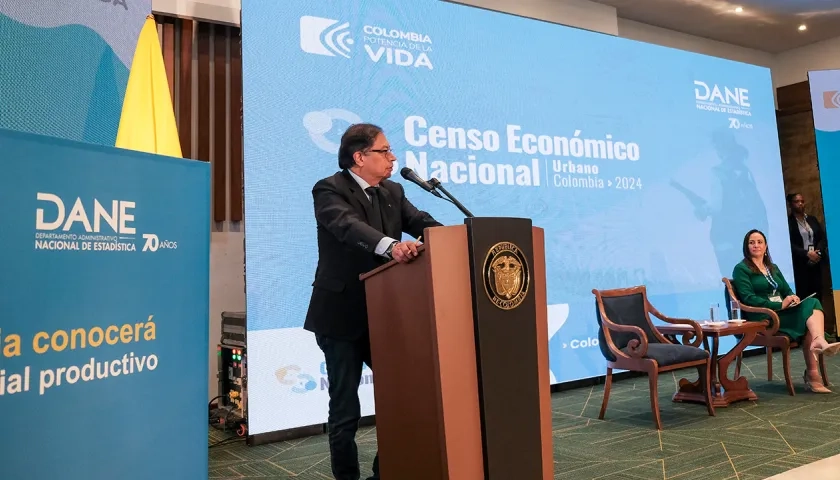 El Presidente de la República, Gustavo Petro.