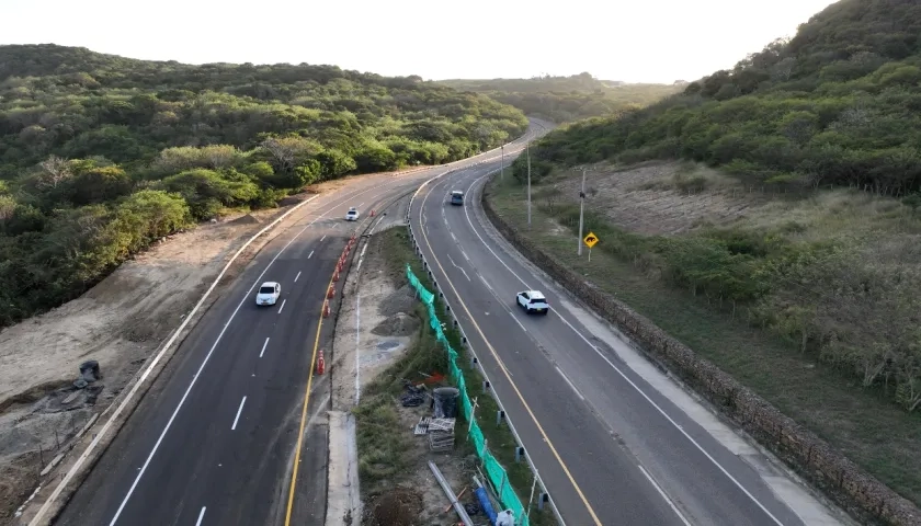 Imagen del tramo habilitado.