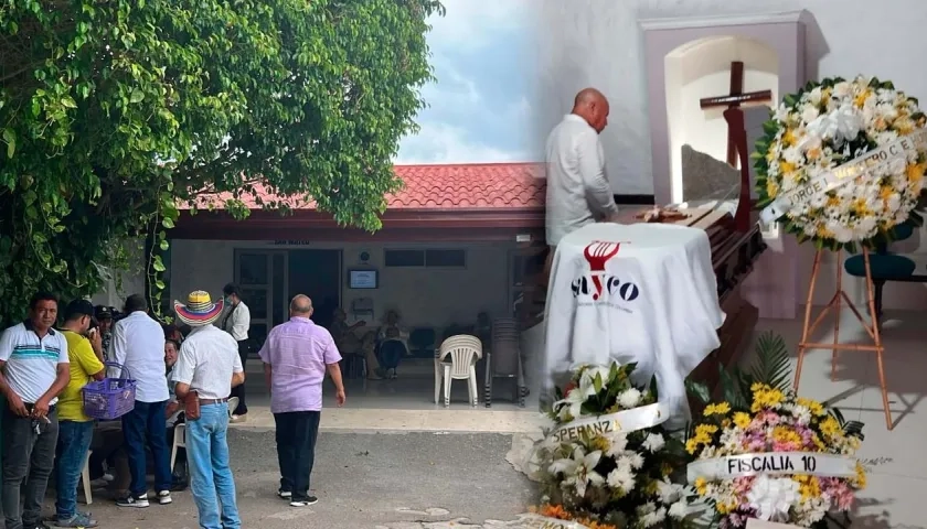 Velación del maestro Lisandro Meza en Sincelejo.