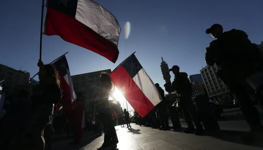 Imagen de las votaciones en Chile.