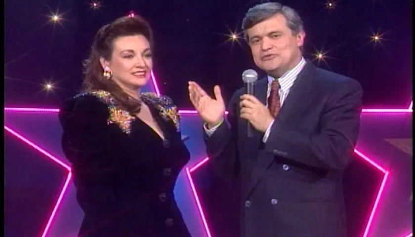 Claudia de Colombia y Jorge Barón en una imagen de archivo