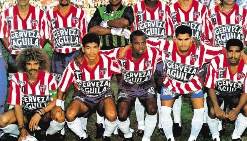 El Junior campeón de 1993, uno de los mejores equipos de la historia.