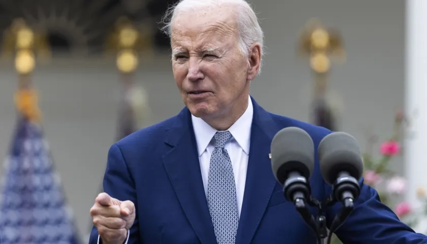 El Presidente de Estados Unidos, Joe Biden.