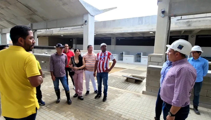 Asovendedores en el Gran Bazar en el Centro de Barranquilla.