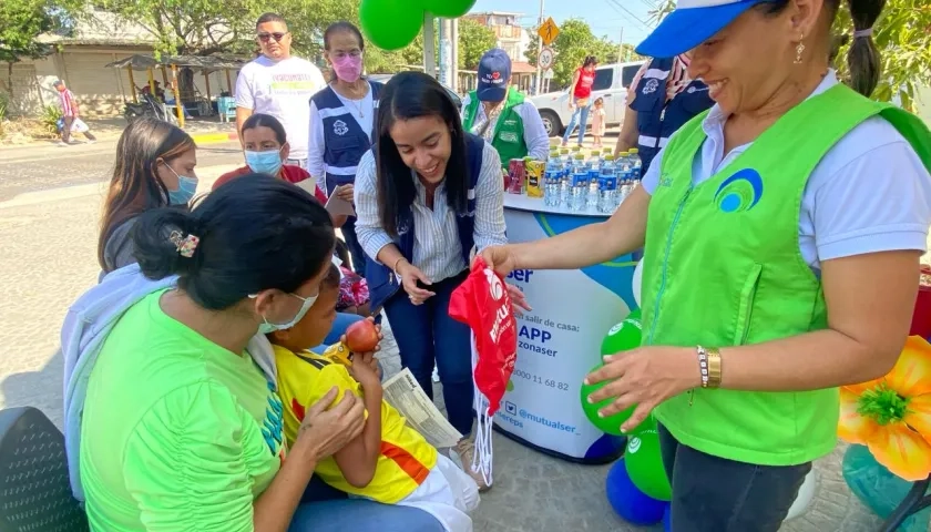 Primera jornada de vacunación en Barranquilla