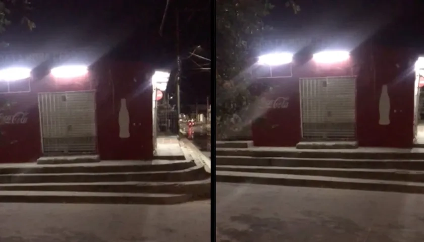 Imagen de la tienda extorsionada.