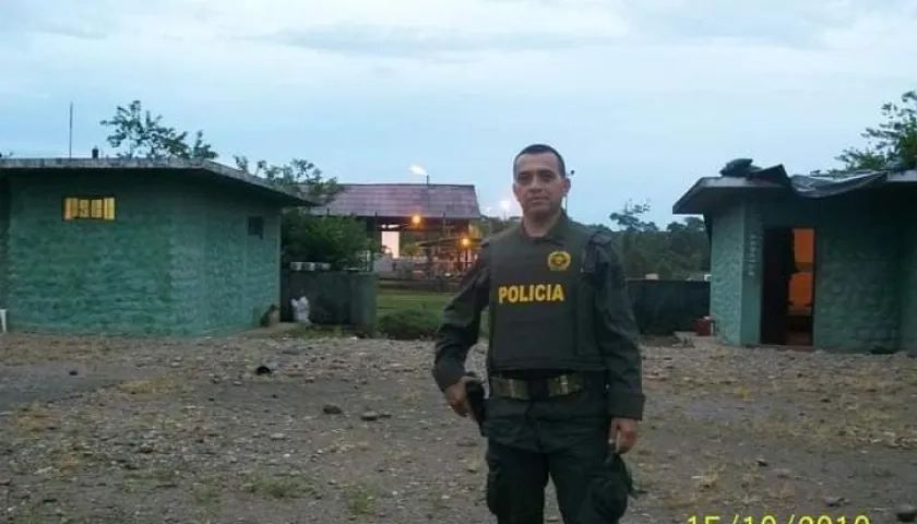 Luis Eduardo García Cantillo, pensionado de la Policía asesinado.