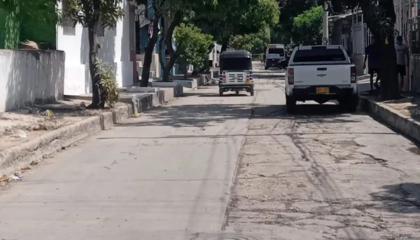 La calle 38 con carrera 13, barrio Bonanza. lugar de los hechos