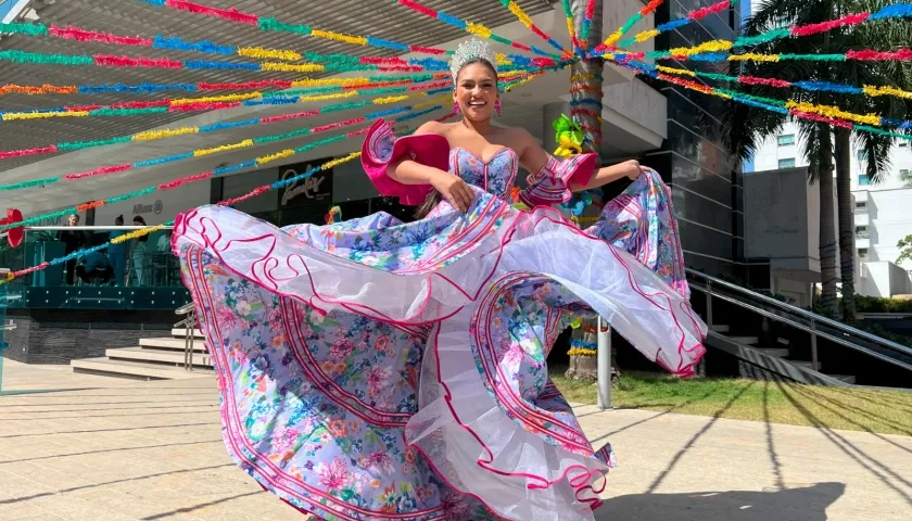 Emily García Colpas, Reina del Carnaval de Puerto Colombia