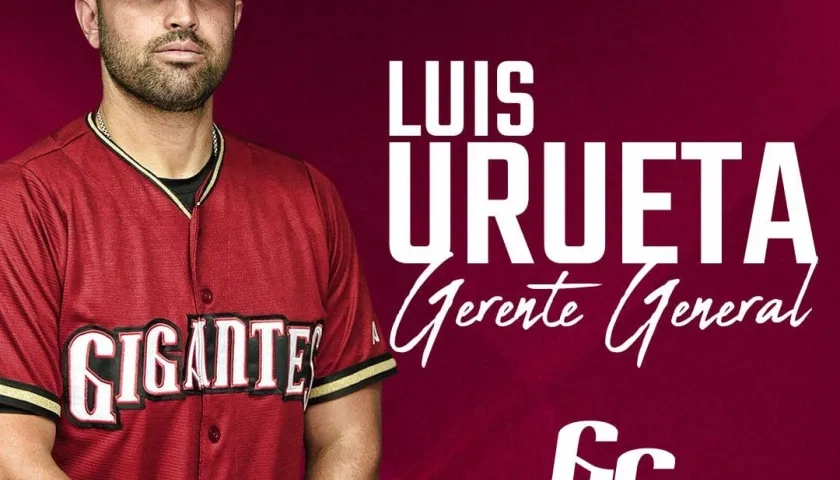 Luis 'Pipe' Urueta, gerente general de Gigantes del Cibao. 