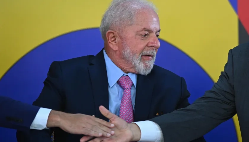 Lula Da Silva, Presidente de Brasil.