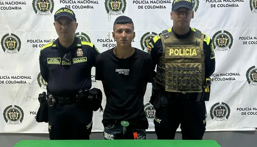 El joven fue conducido a la URI de la Fiscalía. 