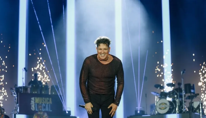 El cantante Carlos Vives.