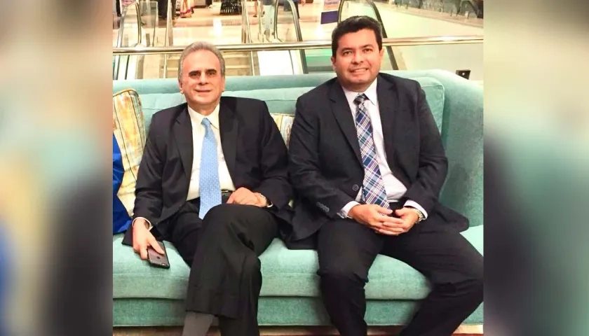 Eduardo Durán Gómez y Alfonso Ávila Fadul