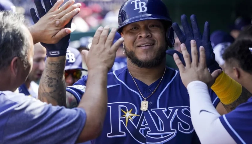 Harold Ramírez jugará su tercera temporada con los Rays de Tampa Bay.