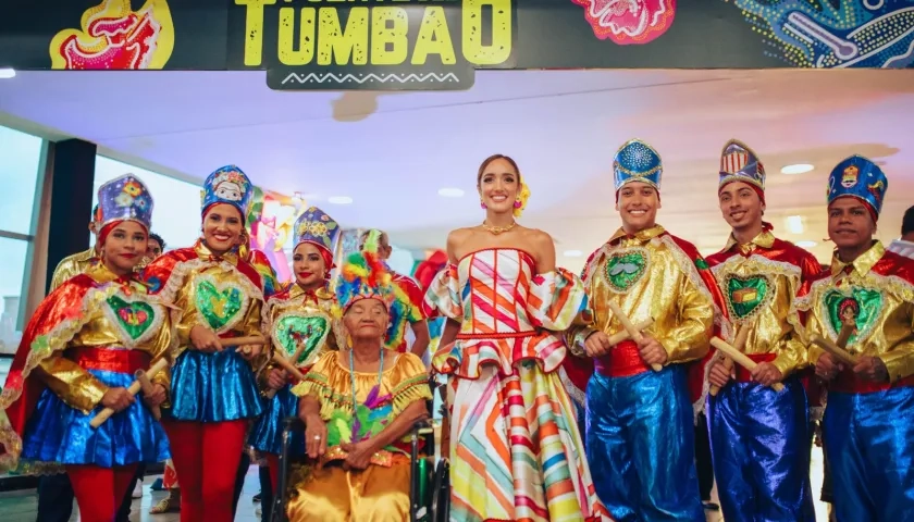 Melissa Cure, reina del Carnaval de Barranquilla 2024.