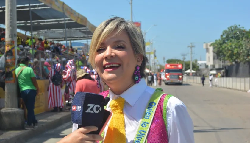 Sandra Gómez, Gerente del Carnaval del Barranquilla S.A.S.