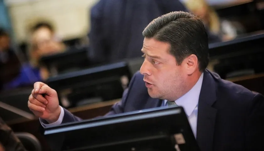 Mauricio Gómez Amín, senador de la República.