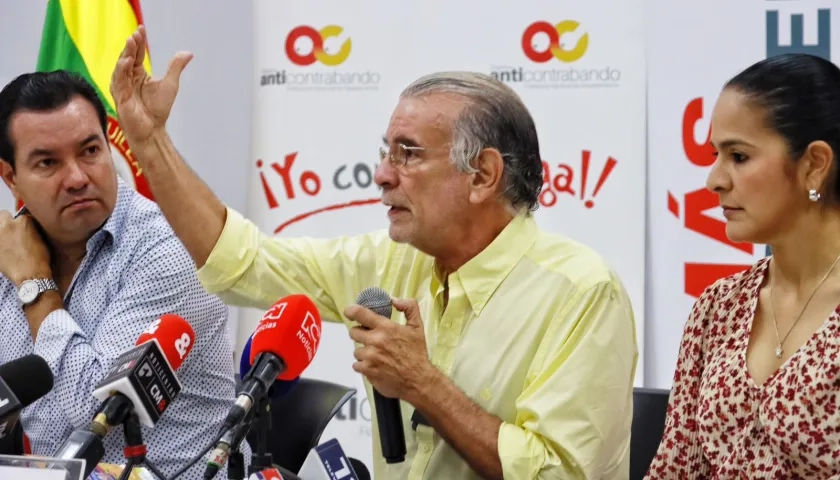 Eduardo Verano, gobernador del Atlántico.