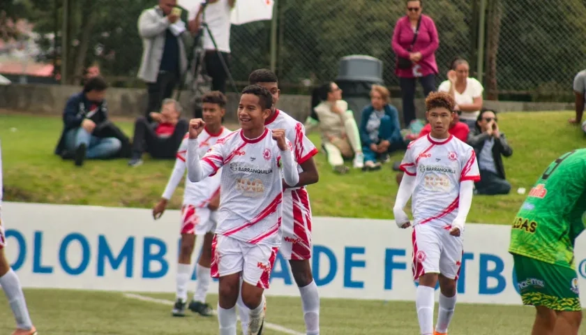 Carlos Daniel Bacca completó tres goles en el Campeonato Nacional Sub-13.