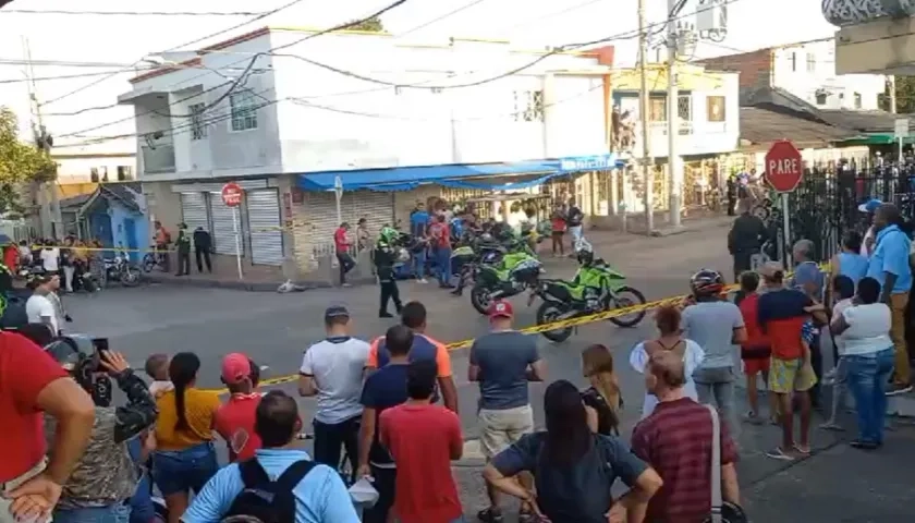 Ocurrió en la calle 70C con carrera 22. 