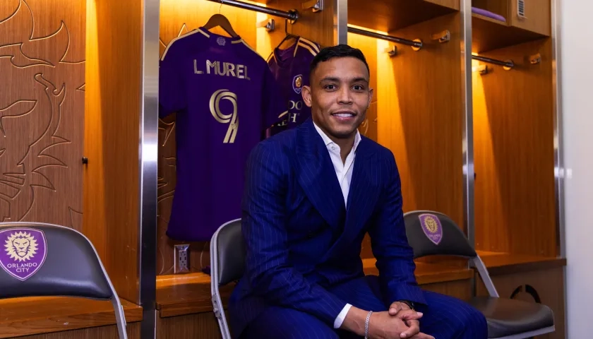 Muriel firmó contrato por tres temporadas con el Orlando City. 