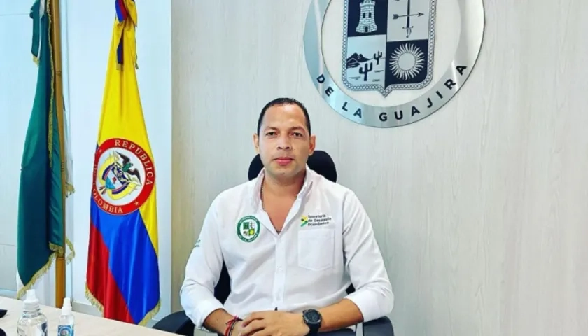 Exsecretario de Desarrollo Económico de La Guajira, Alberto Carlos Ariza Cujia.