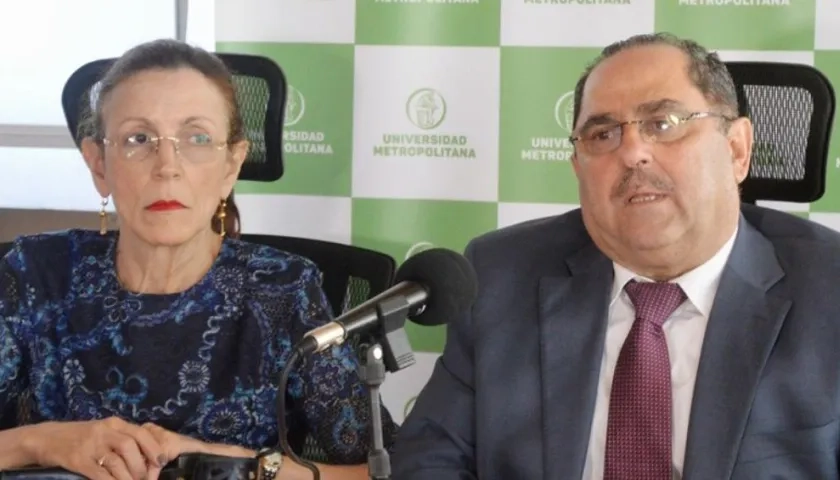 Ivón Acosta y Carlos Jaller.