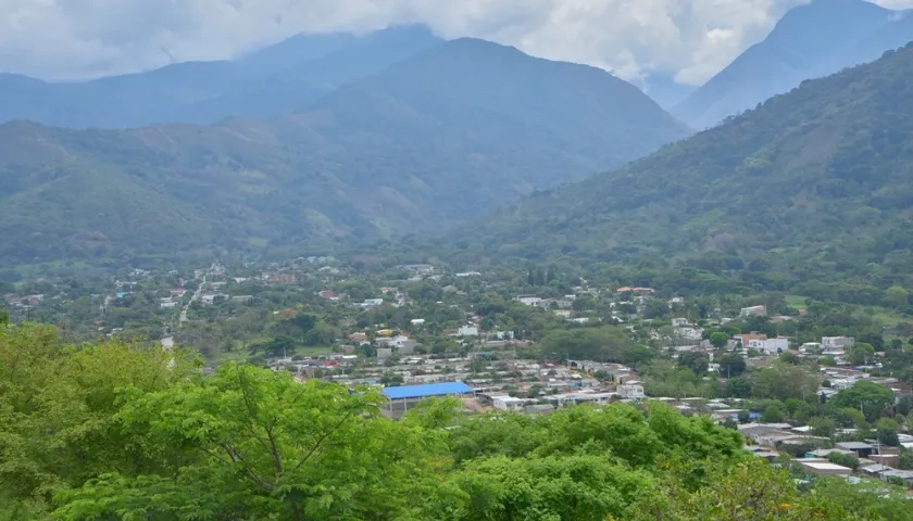 Aspecto del municipio de Codazzi, Cesar. 