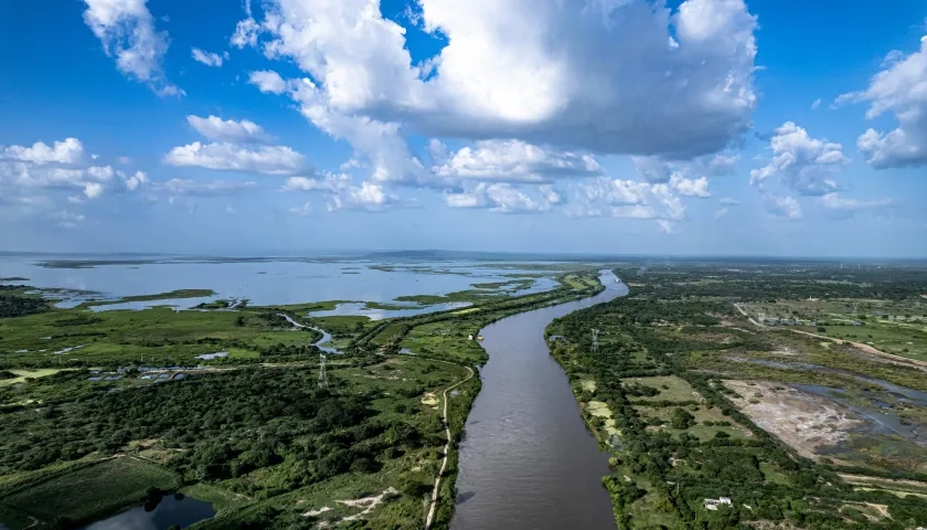 Imagen del Canal del Dique.