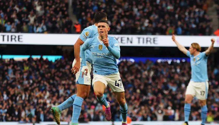 Phil Foden anotó por duplicado.