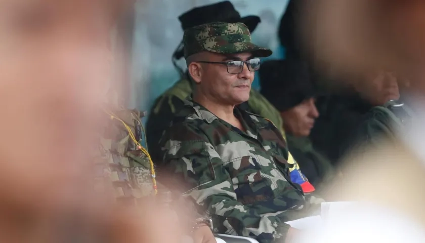 Alias ´Iván Mordisco´, comandante general de la disidencia de las FARC.