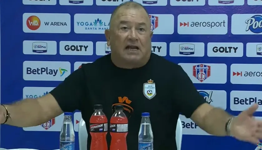 José Alberto Suárez, DT Real Cartagena.