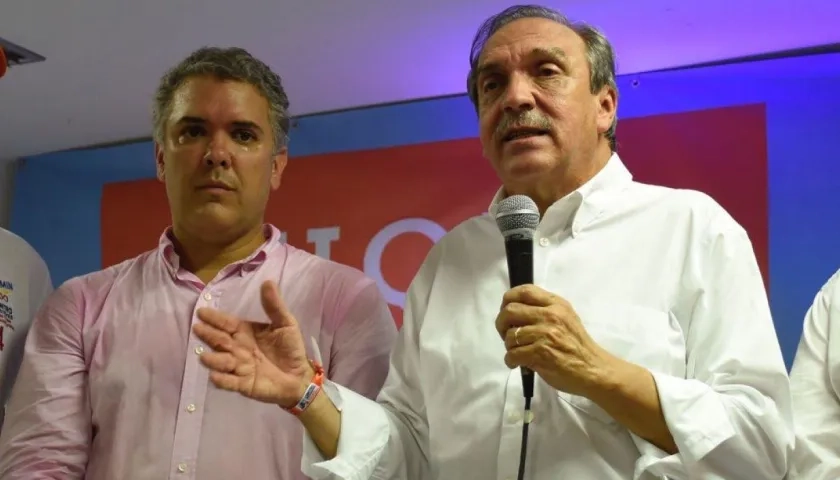 Luis Alfredo Ramos fue jefe de debate de Iván Duque durante su candidatura presidencial.