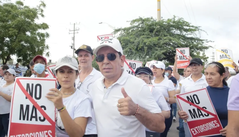 El comerciante Marcos Díaz Plata.