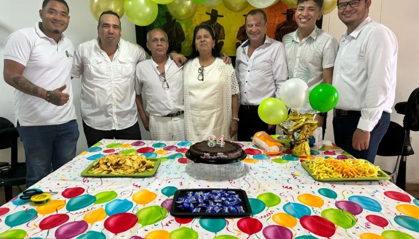 Profesores del ITIDA en la celebración.