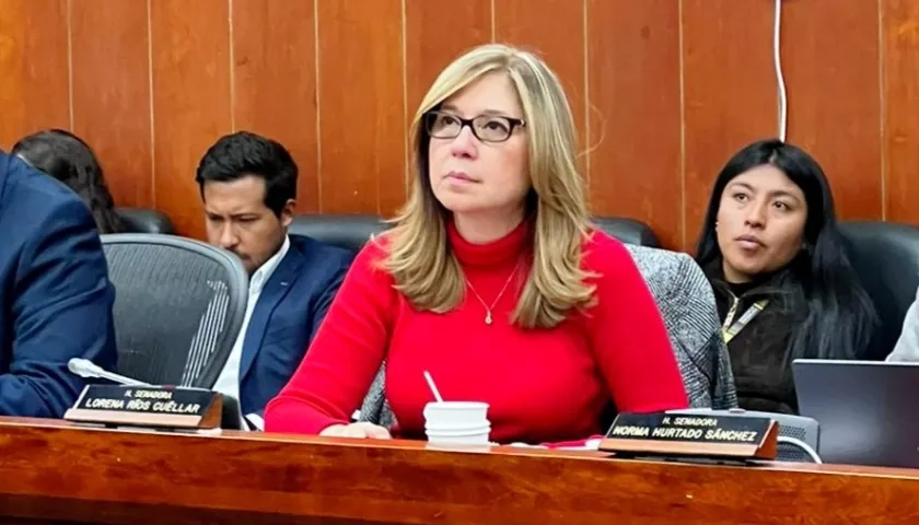 La senadora del Valle del Cauca, Norma Hurtado (Partido de la U)